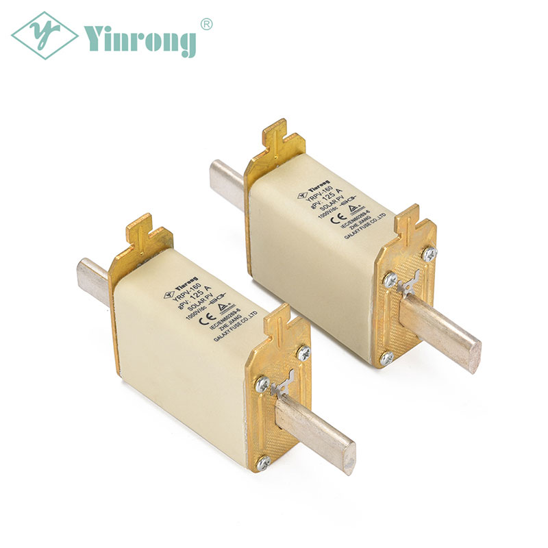 1000VDC 160A NH0 سولر پی وی فیوز لنک