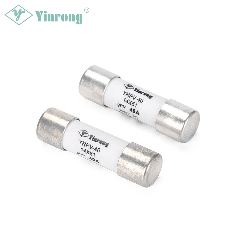 1000VDC 40A 14×51mm سولر PV تھرمل فیوز لنک