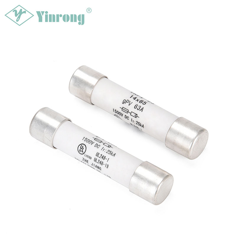 1000VDC 63A 14×65mm سولر PV فیوز لنک