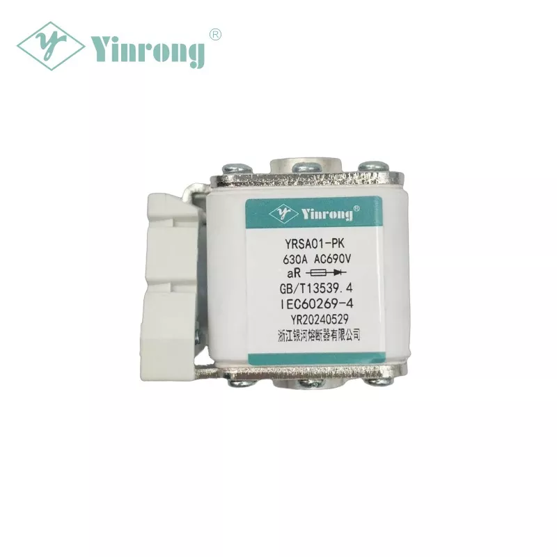 690V ہائی بریکنگ صلاحیت سیمی کنڈکٹر فیوز